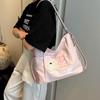 Fashion Casual Shoulder Bag 2025 Summer New Commuter Backpack Korean Version Ins Small Fresh and Cute Tote Bag