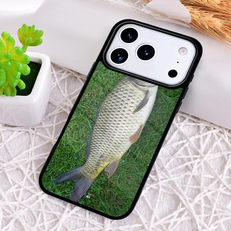 FISHING 3 RODS BY LAKE fish Colored Phone Case for iPhone 17 Air 16 15 11 12 14 13 Pro Max Shockproof Cover