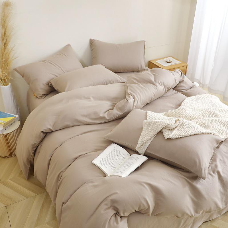 Princess Style 100% Cotton Double-Layer Gauze 4-Piece Bedding Set - Skin-Friendly and Baby-Safe