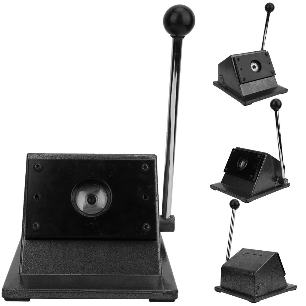 Металлический настольный ручной круговой резак 25 мм машина для резки значков графический штамповочный станок