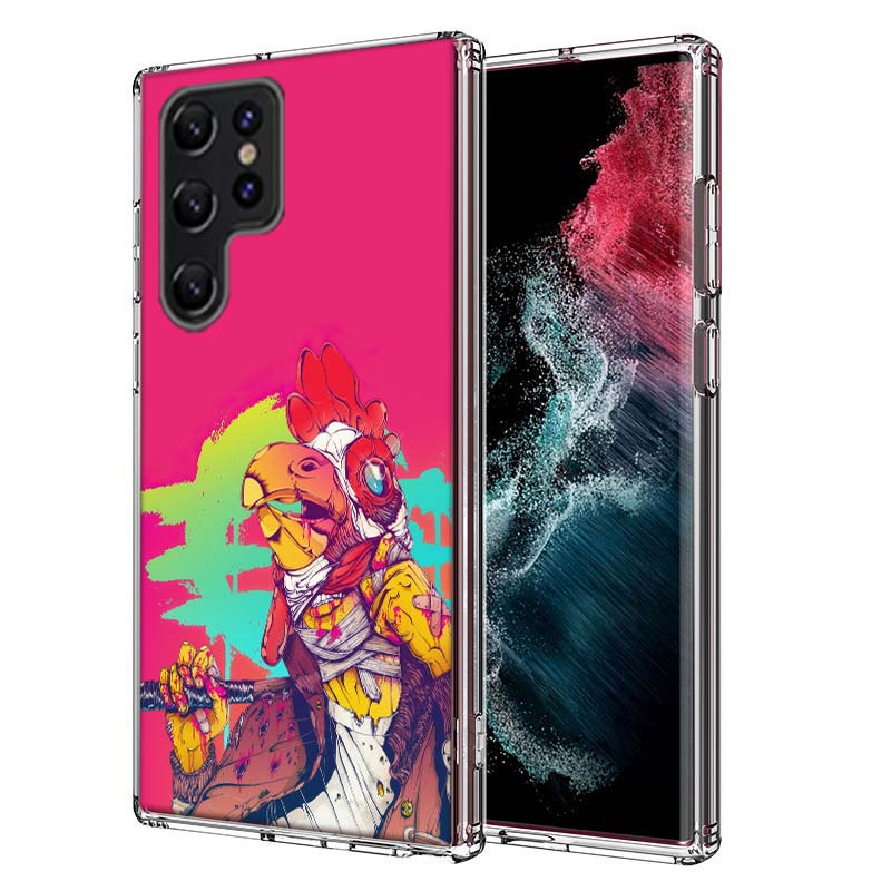 Game Hotline Miami Capa Phone Case For Samsung S26 Ultra S25 Edge Galaxy S23 S21 S20 S24 FE S22 S10 Plus Cover Clear TPU Shell C
