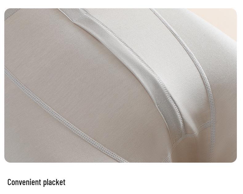 Men's Ultrathin Thermal Base Layer Set - Invisible Autumn/Winter Bottoming Pants & Top.