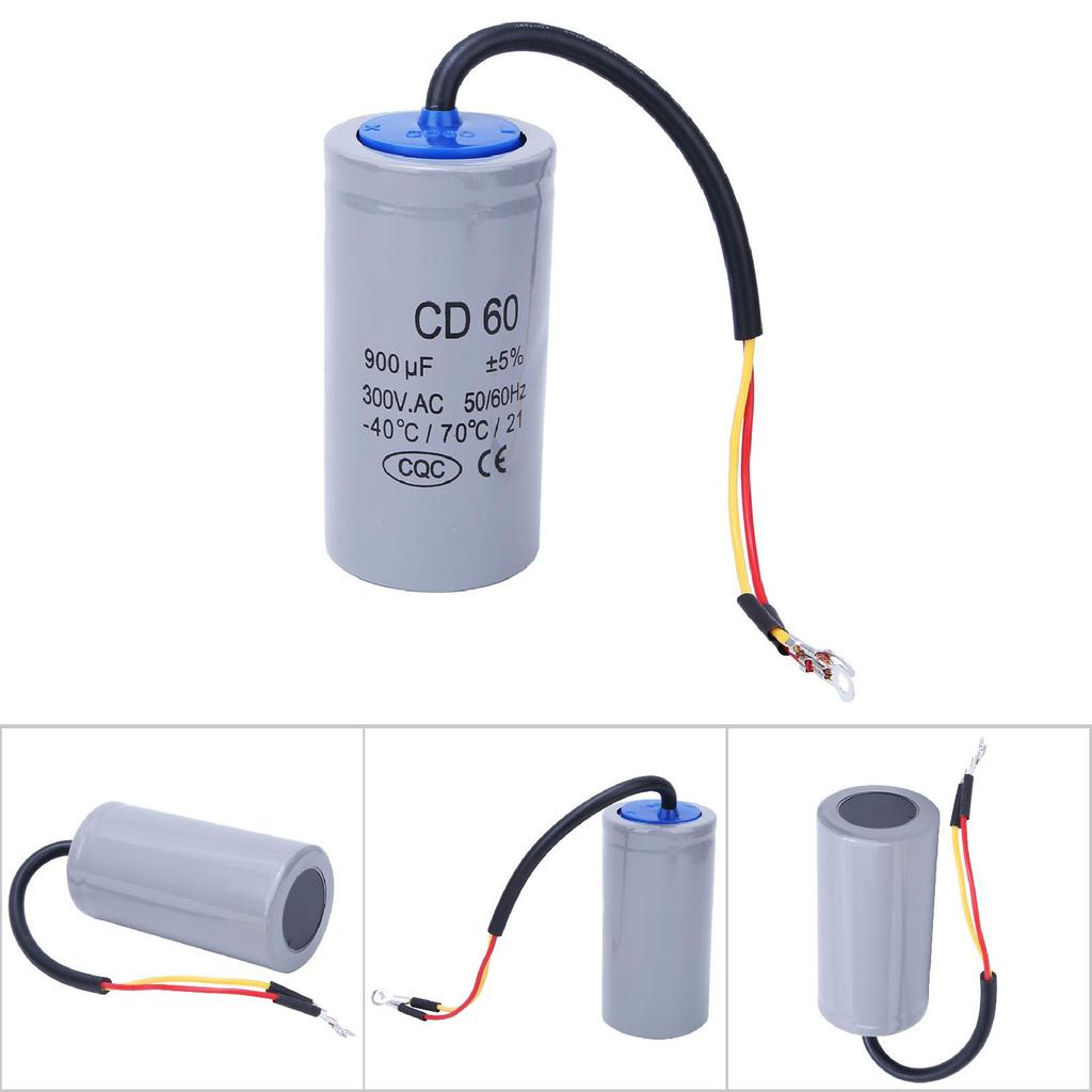 CD60 300 В переменного тока 900 мкФ пусковой конденсатор для двигателя насоса кондиционера