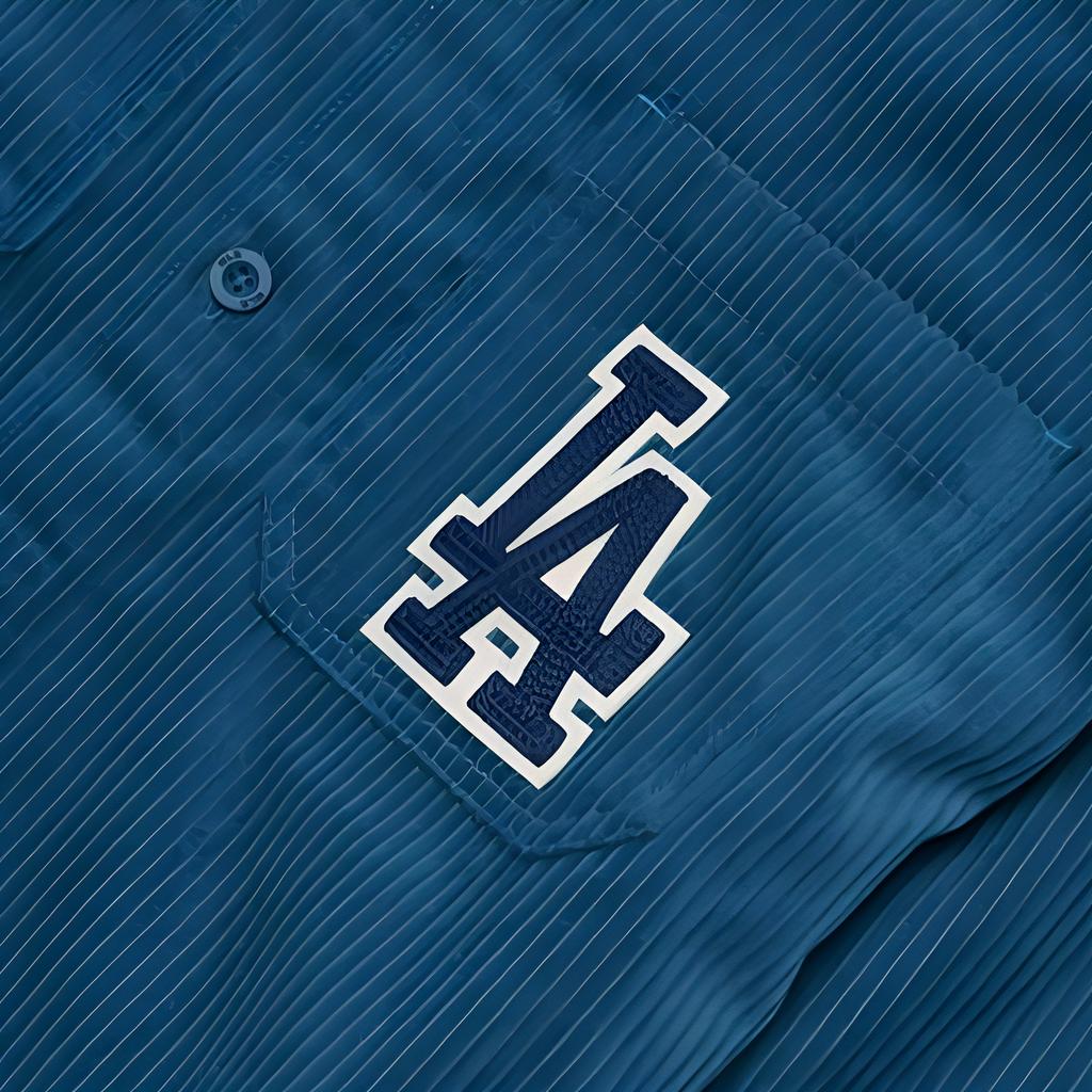 New MLB Los Angeles Dodgers Shirt Unisex Blue 3AWSB0226-07BLD