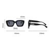 Sun Glasses UV400 Eyeglasses Retro Ins Wear Sunglasses Ne Square Frame Sunglasses  Women Men