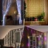 3M LED Christmas Fairy String Lights Remote Control USB New Year Garland Curtain Lamp Holiday Decoration For Home Bedroom Window