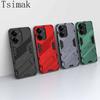 Shockproof Case For Redmi 10C 12C 13C 14C Armor Holder Protector Back Coque for Xiaomi POCO C65 F5 X5 X6 F6 M6 Pro Phone Cover
