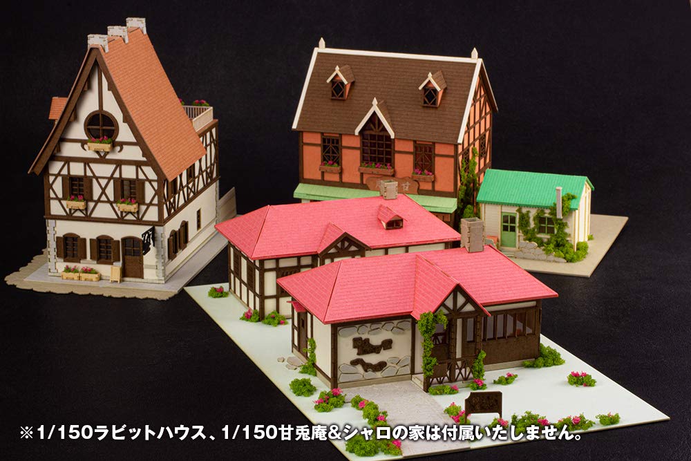 Anitecture 04 Заказывается ли у вас кролик BLOOM Hot Bakery House Scale Paper Craft PP097? & Родители Какао 1/150