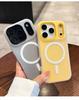 Роскошный 2-в-1 Магнитный чехол Candy Color для iPhone 17 Pro 17 Air 17 Pro Max Magsafe Беспроводная зарядка Прозрачный Матовый Ударопрочный Чехол