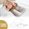 Orthopedic Deep Sleep Pillow,  Upgraded Sleep Apnea Pillow, Sleep Apnea Pillows Ergonomic Pillows For Neck And Shoulder, Side Back Stomach Sleepers