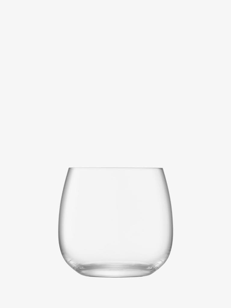 LSA Borough Stemless Glass x 4 (G1621-13-301)