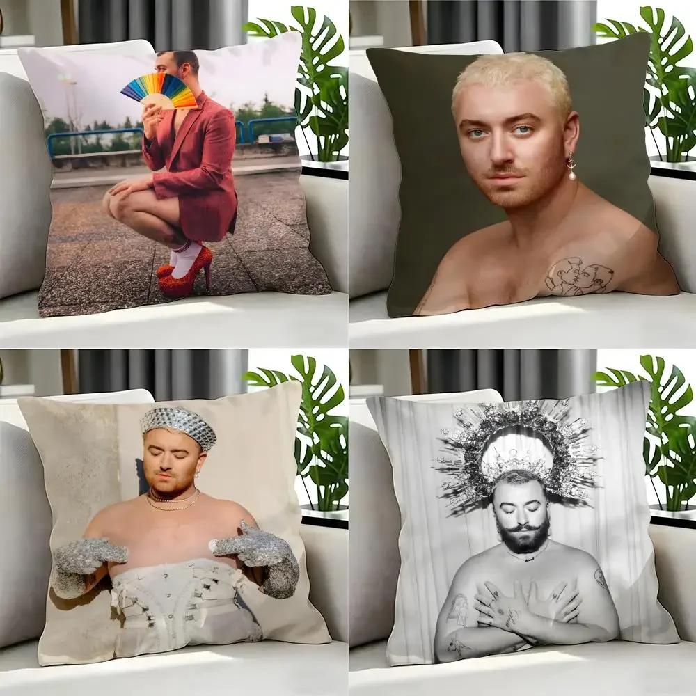 singer Sam Smith Cushion Cover Cushion Cover Set Pcs x x x Pillowcase Decorative Sofa Home Decor