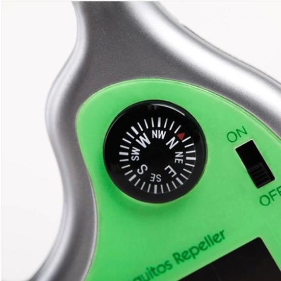 Mosquito Repeller Ultrasonic Anti-moustique Solar Charging Portable Smooth Lightweight Effective Outdoor Fishing Camping Mosquito Repellent Tool