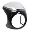 Universal 7'' Motorcycle Retro Front Headlight Cover Anti-fall Fairing Protection Windshield For Cafe Racer Honda Yamaha