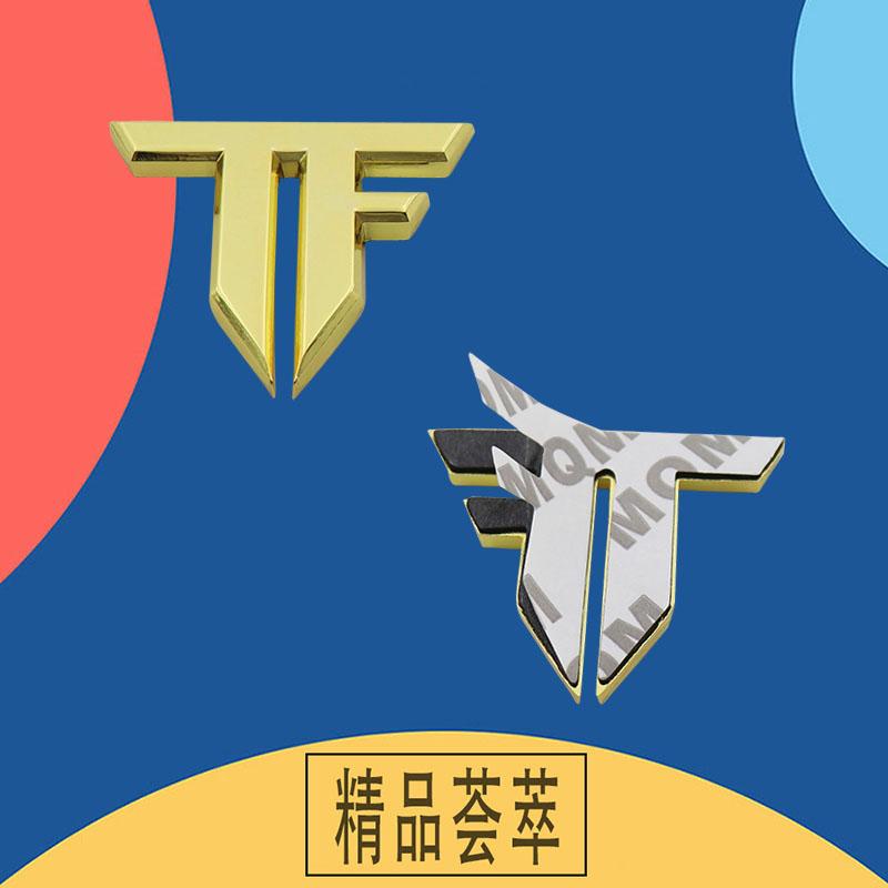3D Стайлинг автомобиля Логотип TF для спортивных гонок мотоцикла Боковое крыло автомобиля Название багажника Наклейка Эмблема Значок Стикер
