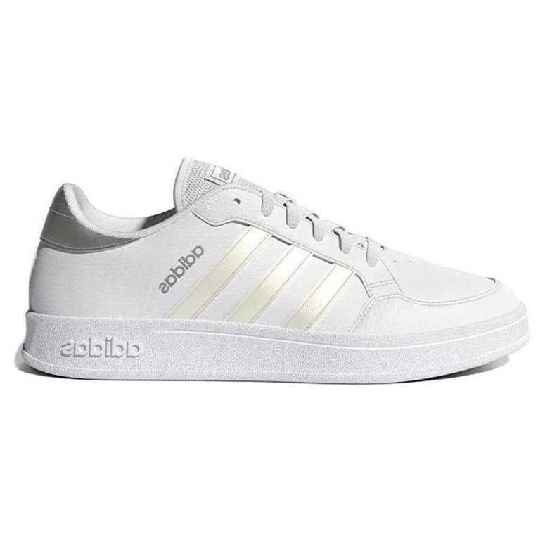 Adidas Белые переливающиеся женские кроссовки Breaknet Cloud-White Off-White GX4322