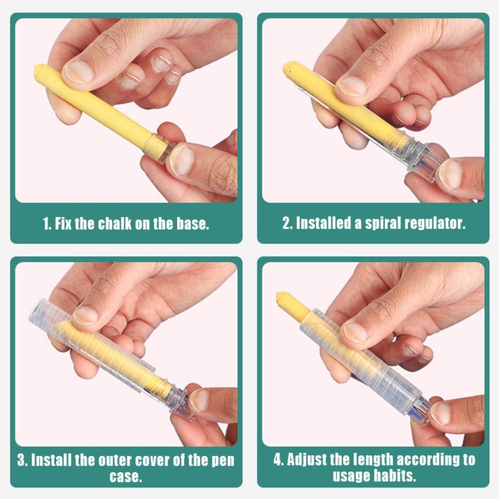 Цветной мел без пыли, не пачкающий руки, инструмент для письма на доске, для студентов, учителей