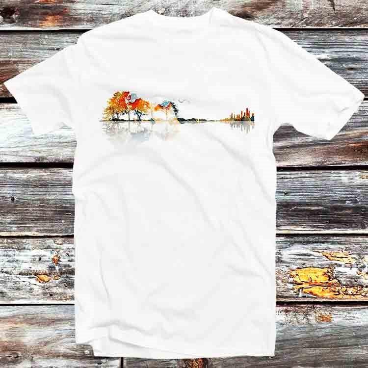 Guitar Nature Punk Rock Music Band T Shirt Mens Womens Tees Top B506