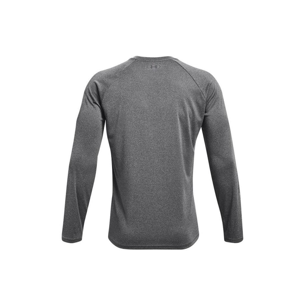 Under Armour Однотонная тренировочная футболка с круглым вырезом и длинным рукавом реглан, мужские топы, серая 1327970-001