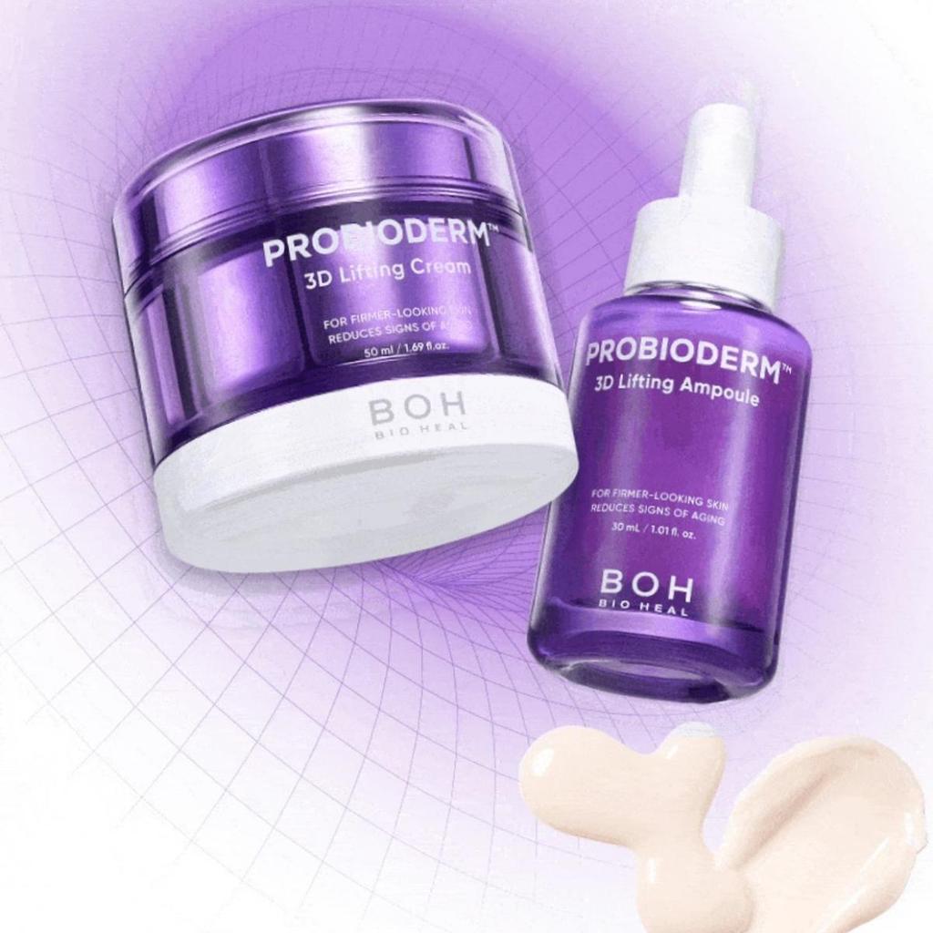 Bio Heal Boh Probioderm 3D Лифтинг-крем 50 мл + Ампула 15 мл + Пленка для щек 2 шт.