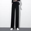 Women's High-Waist Loose Drapey Wide-Leg Casual Pants