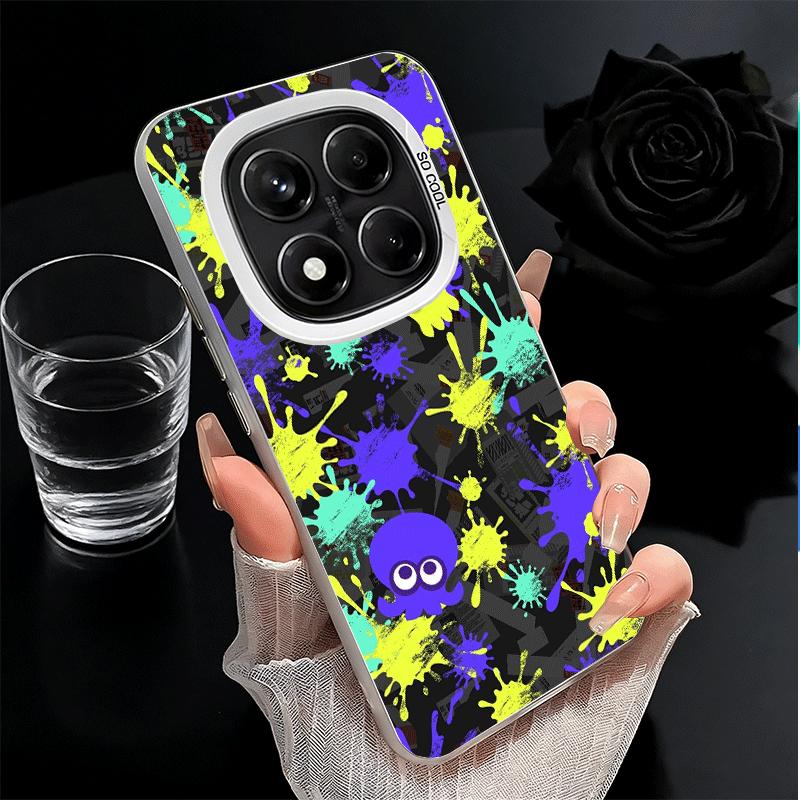 Мягкий чехол для телефона S-Splatoons для Xiaomi Redmi Note 13 14 15 Pro Plus 12S 12 11S 11 11T 10S 10 Ударопрочный чехол Задняя крышка