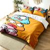 Gumball 3pc Duvet Cover Set Simple Modern Bedding Set Wrinkle Resistant Soft Fabric All Season Use a perfect gift