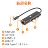 Адаптер USB Gigabit LAN от Ratoc Systems с USB-хабом Type-C RS-UCLAN-H3A