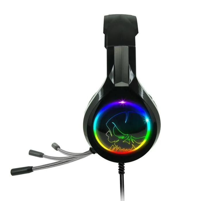 Игровая гарнитура - SPIRIT OF GAMER - PRO-H8 - RGB-подсветка - Гибкий микрофон - Искусственная кожа