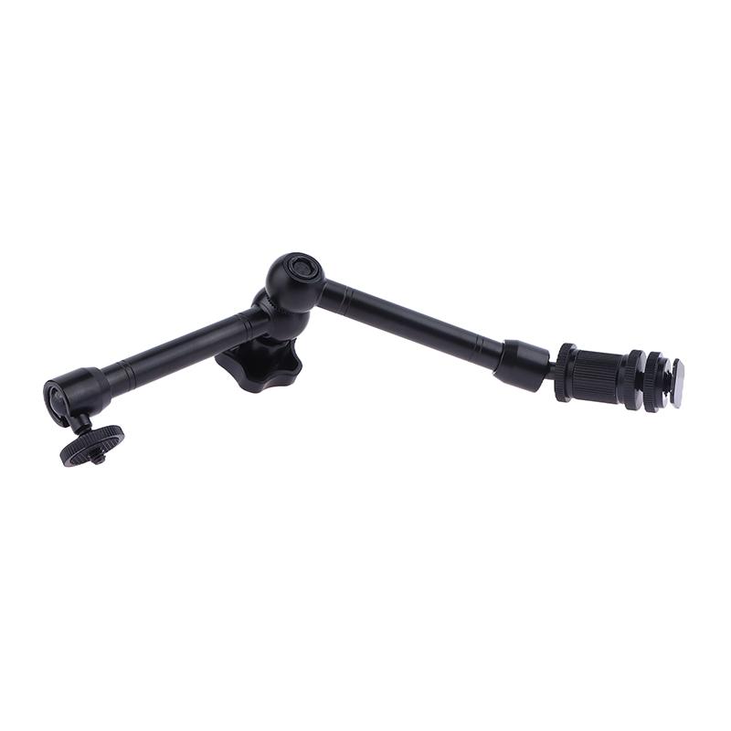 11 Inch Adjustable Friction Articulating Magic Arm + Clamp For Camera Lcd Monitor Led Flash Light Studio Camera Accessories