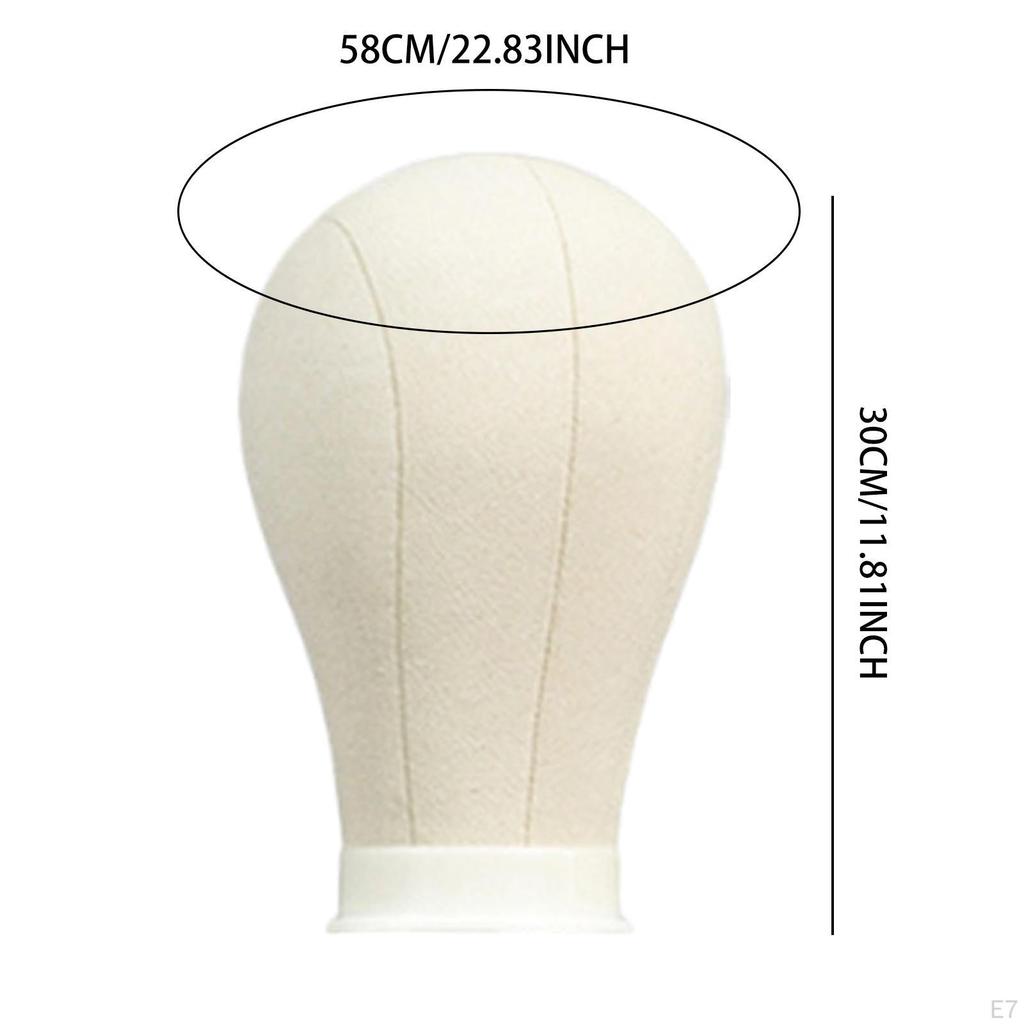 Mannequin Head Model Wig Display Holder Convenient Hat for Shopping Mall