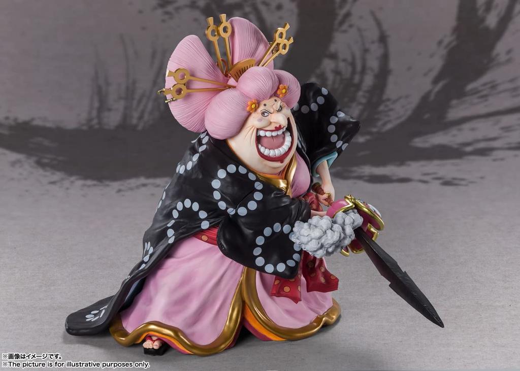 FiguartsZERO ONE PIECE [Супер свирепая битва] Шарлотта Линлин -Ойран О-Лин Монстр-шоу на Онигасиме- Прибл.. 310 мм ABS и ПВХ Окрашенный Полный