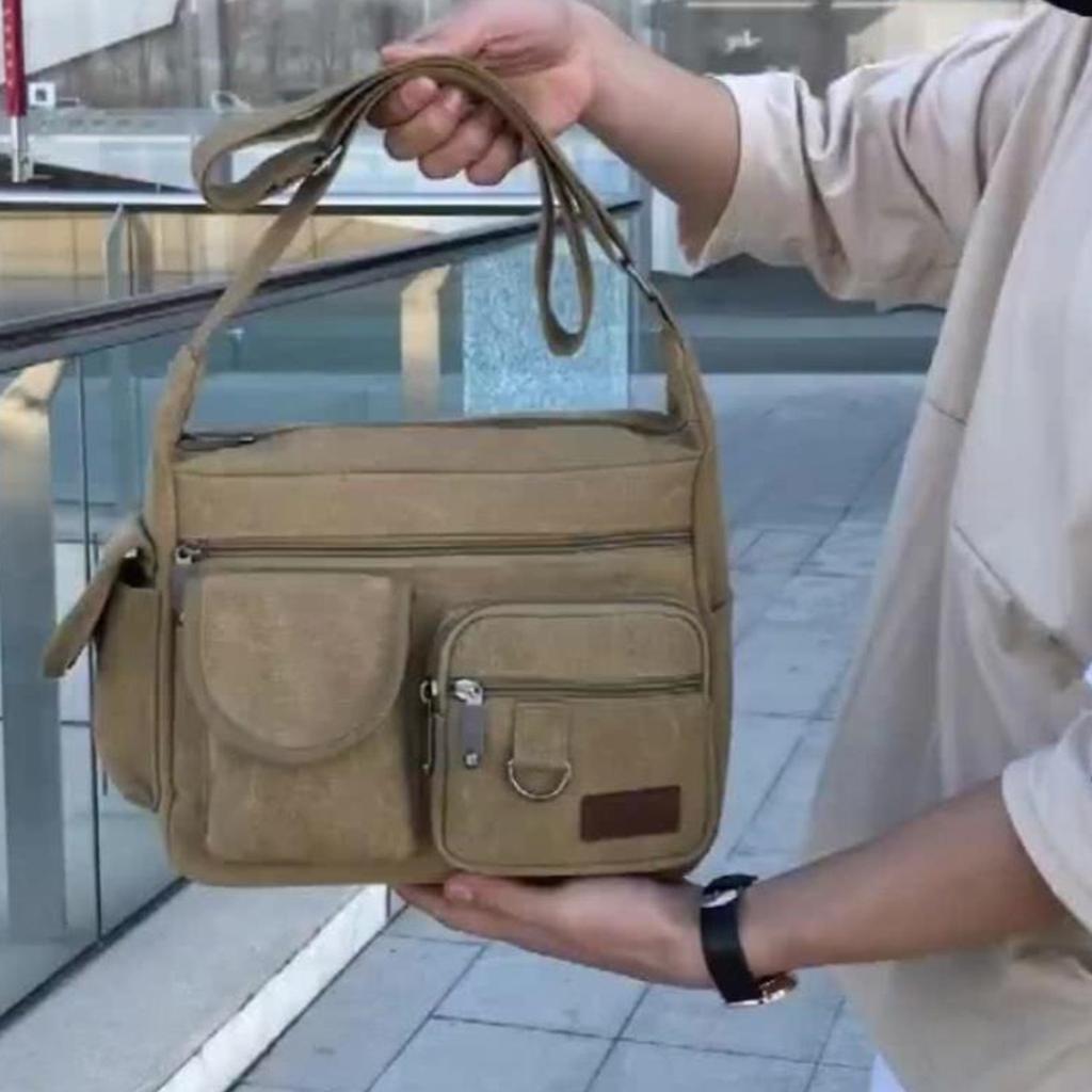 Сумка для хранения инструментов Холщовая многофункциональная портативная сумка для хранения ручных инструментов для электрика