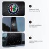 WPKMR1 Car Emblem Center Pillar Sticker Auto Door Decorative Stickers For Alfa Romeo 156 159 147 4C 8C 166 Giulia Giulietta Mito