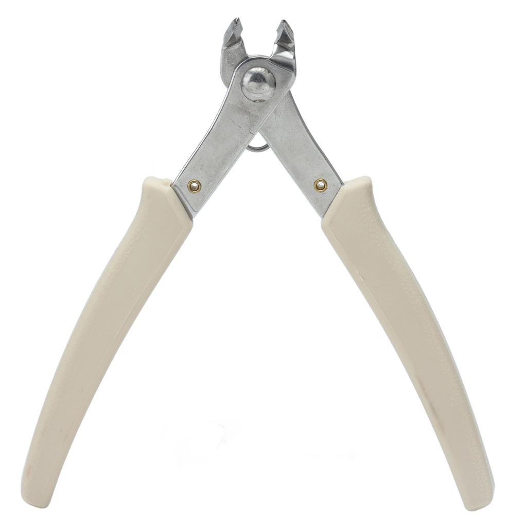 Electronic Pliers 90 Degrees Elbow Flush Cutter Stainless Steel Wire Cutting Tool with Spring SP?22