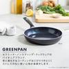 Сковорода Greenpan GREENPAN 20 см Совместимая Базовая модель Керамическое покрытие Без вредных веществ Индукция/Газ [Torino] Без ПФАС