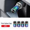 Set of 4 Alloy Car Logo Wheels Tire Valve Dust Covers Tire Stem Covers for Kia Rio Soul Seltos Forte K5 K3 Niro Sorento Stinger VG4