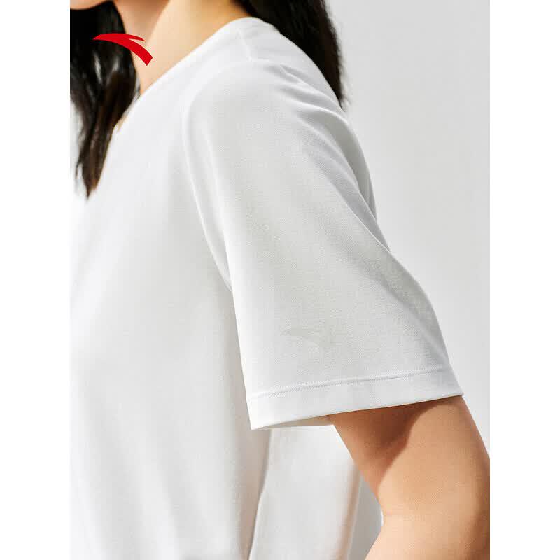 ANTA Women's Ice Silk Short Sleeve Sports T-Shirt