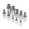 10pcs Set XZN 12 Point Spline Bit Socket  S2 Steel 4-18mm Car Anti-Rust Ratchets Wrench Hand Tools High Hardness Blue Box
