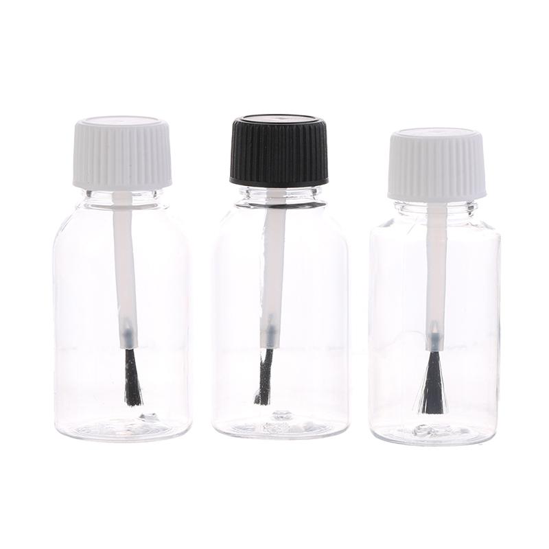 5/10/15/20/30 мл Пластиковые многоразовые пустые флаконы для лака для ногтей герметичные банки для хранения жидкие пустые флаконы с колпачком для кисточки своими руками