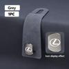 For Lexus Suede Multifunction Portable Car Seat Hook Storage Hanging Hanger RX350 IS250 IS200 GS300 LX570 RC350 UX250h ES350