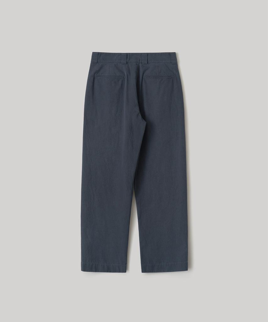 ANOTHER OFFICE [Aw] French Officer Pants (Dark Navy)