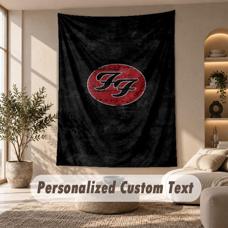 Wall Hanging Tapestry Art Cloth Bedroom Room Background DecorFoo Fighters