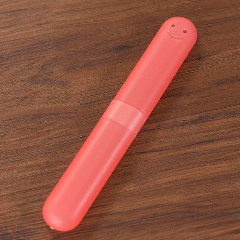 Зубная щетка тюбик конфетного цвета популярный портативный бытовые принадлежности для путешествий дома пылезащитный чехол чехол для зубной щетки