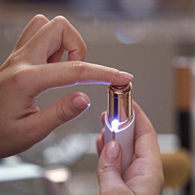 Мини-электрическая бритва для удаления волос на лице, модный инструмент для удаления волос на бикини, на теле, на шее, на ногах