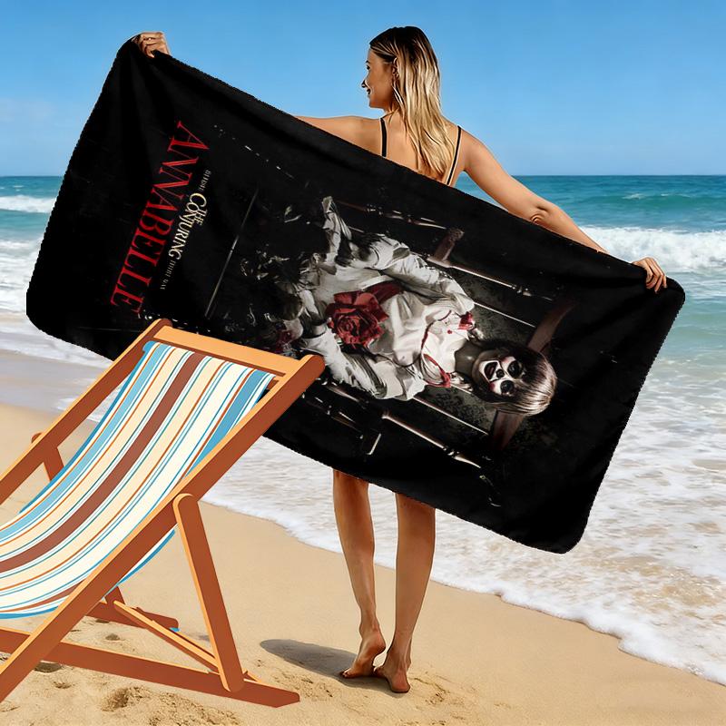 Whispers Damned beach towel Beach towel for vacation photos soft Outdoor pool towel swim quick-drying swim towel Outdoor picnic beach mat Comfort