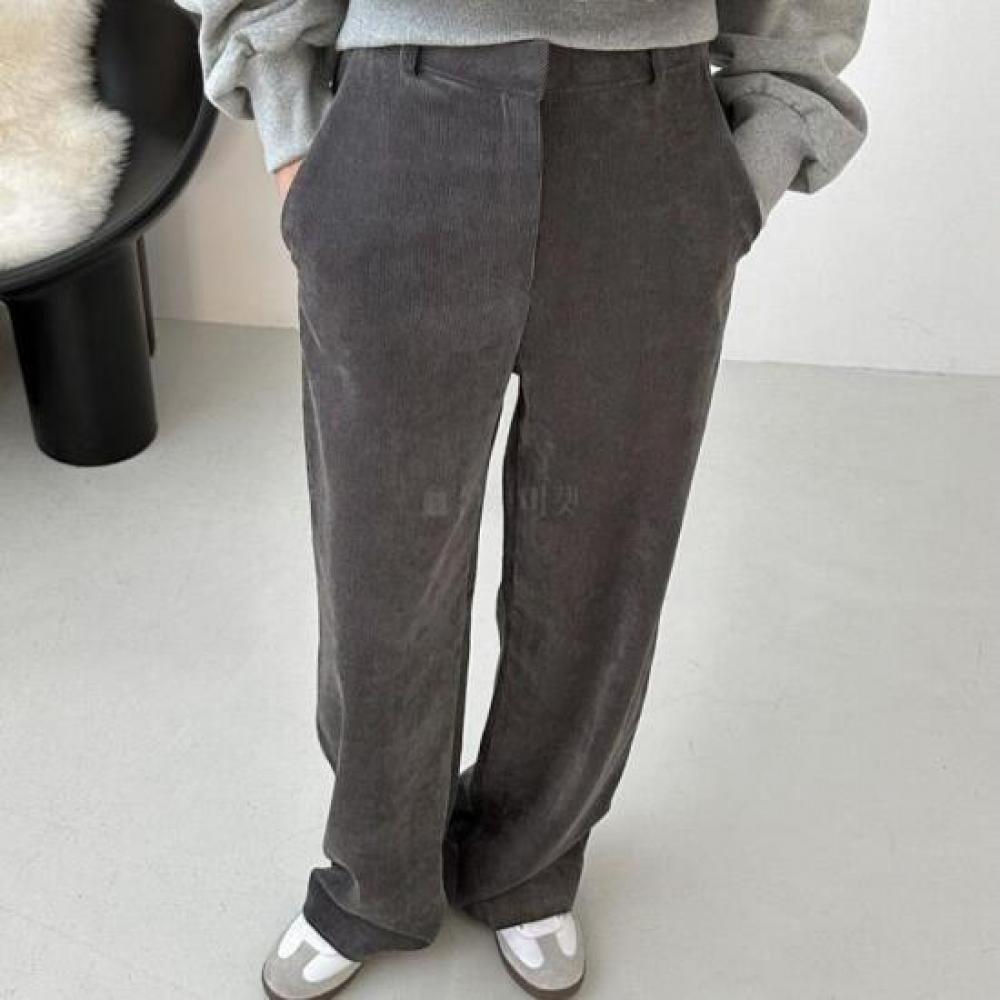 New Arrivals Open Run Women Corduroy Winter Fall Pants Wide 947
