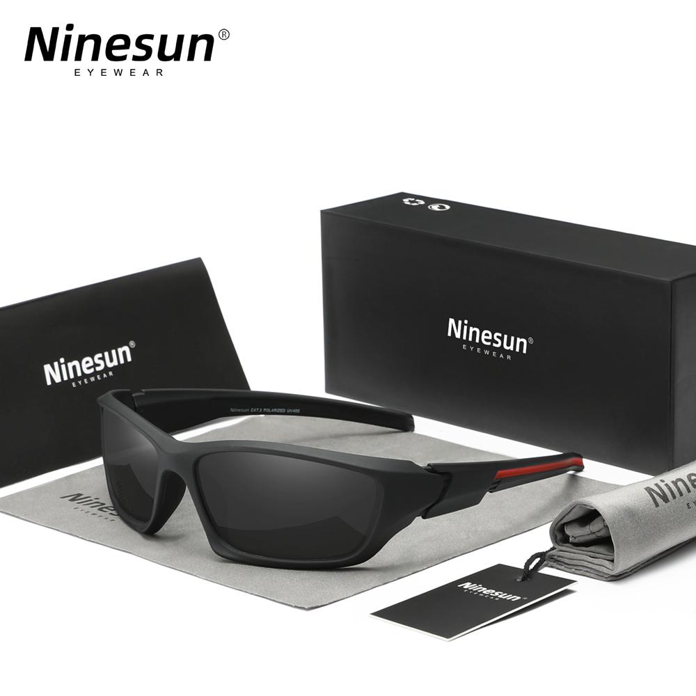 Ninesun Модные мужские солнцезащитные очки поляризованные вождения TR90 солнцезащитные очки для мужчин фирменный дизайн высококачественные зеркальные очки мужские