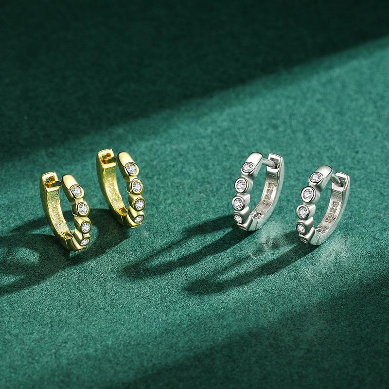 Танциз стерлингового серебра 925 пробы циркон серьги серьги-капли для женщин подарки на свадьбу