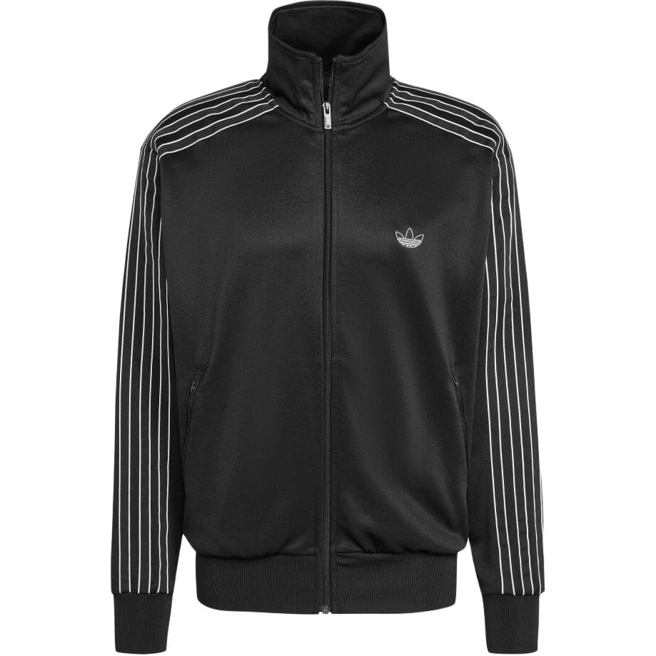Adidas Originals Firebird FW24 Trefoil Track Top Side Stripe Fashion Comfortable Soft Stand Collar Jacket Men Jacket Black IY4887